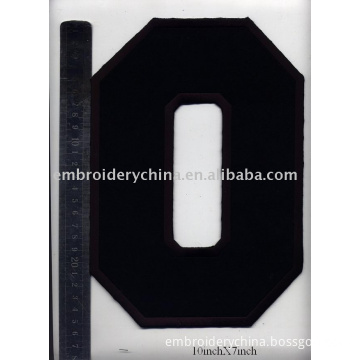 Embroidery Accessory - letter number for wearing apparel